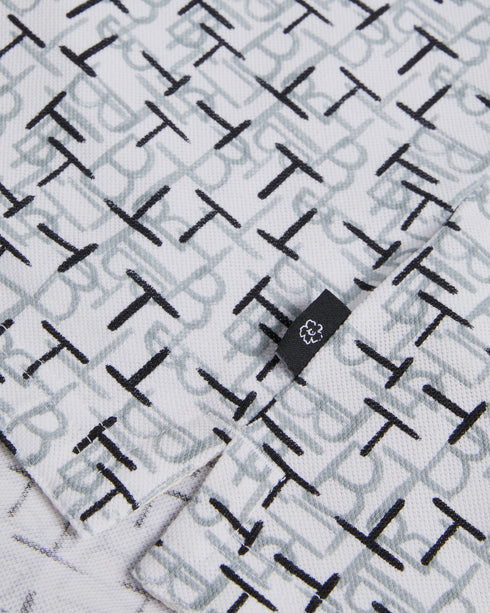 <P>Ss Printed Polo</P>